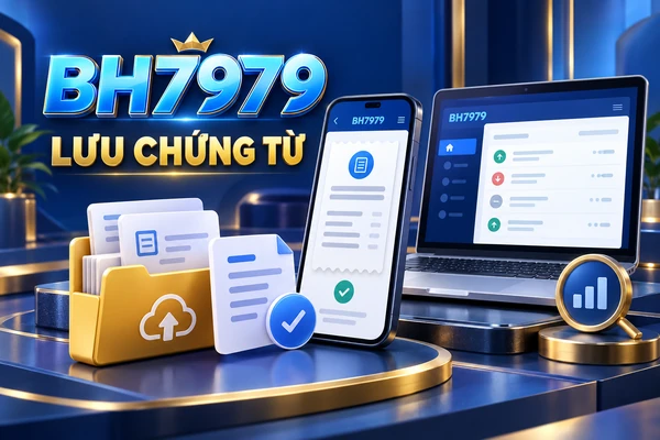 Lưu lại thông tin chứng từ.