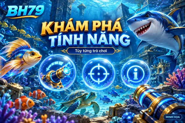 Minh họa các công cụ tùy từng trò chơi