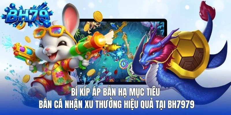 Bí kíp áp bắn hạ mục tiêu bắn cá nhận xu thưởng hiệu quả tại BH7979