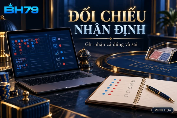 Minh họa ghi nhận và đối chiếu nhận định